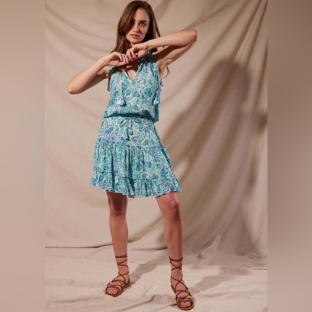 Poupette St. Barth Clara Sleeveless Mini Dress, Revolve, NWT, Size M - Picture 14 of 14